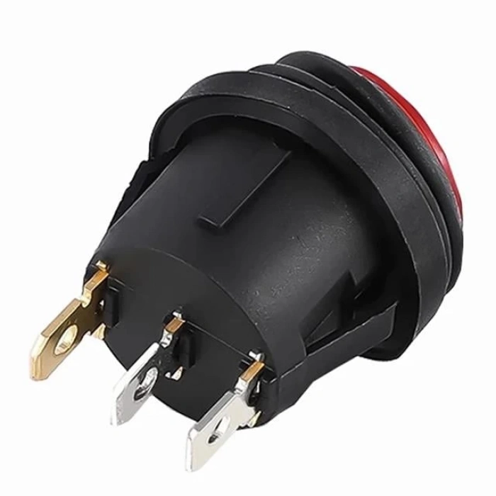 ÇOK SATAN Ic-131w Yuvarlak 220 Volt Işıklı Su Geçirmez On/off Anahtar