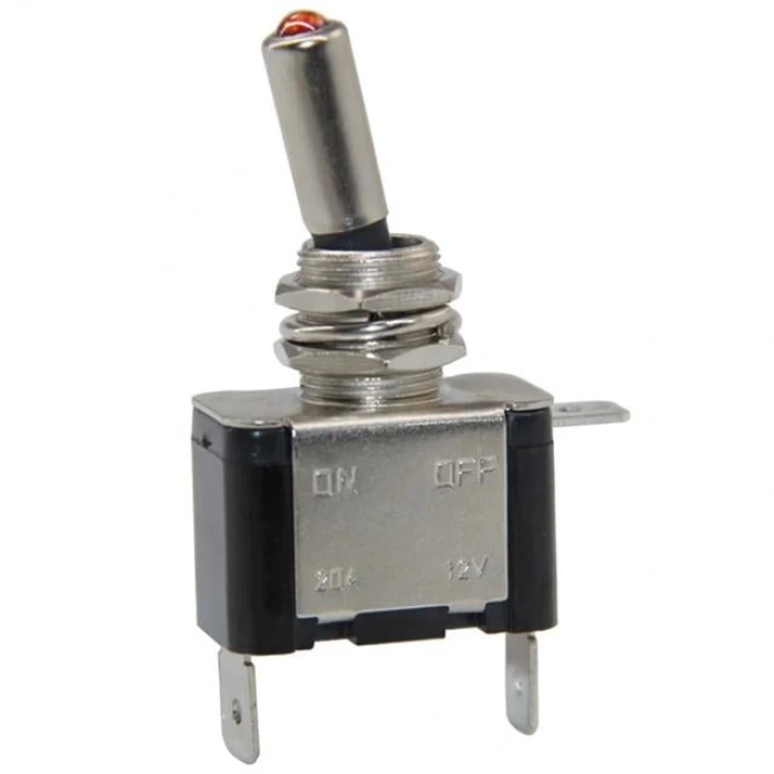 ÇOK SATAN Ic-151a Işıklı 12 Volt Dc 30 Amper On-off Toggle Switch (seri 2)