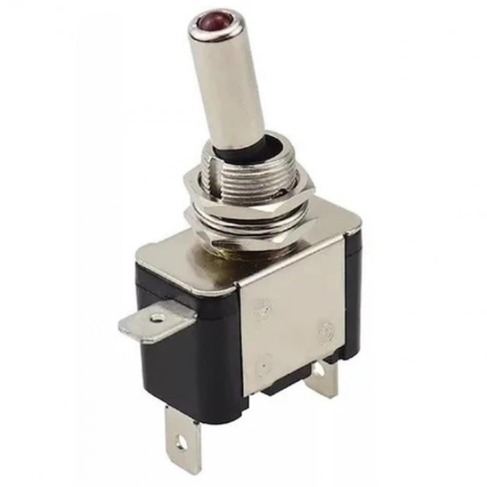 ÇOK SATAN Ic-151a Işıklı 12 Volt Dc 30 Amper On-off Toggle Switch (seri 2)