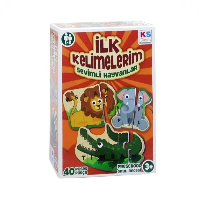 ÇOK SATAN ILK805 İlk Kelimelerim -KS Puzzle