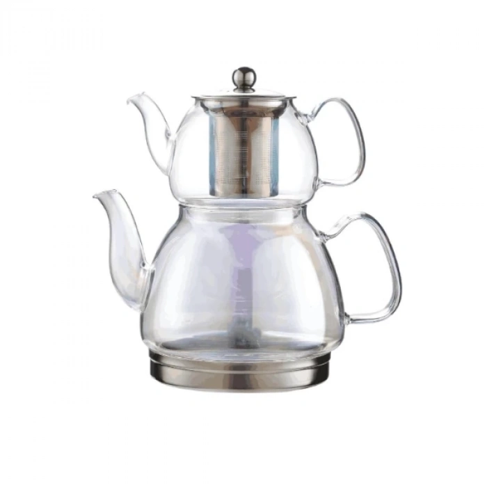 ÇOK SATAN İndüksiyon Tabanlı Borosilikat Cam Demlik