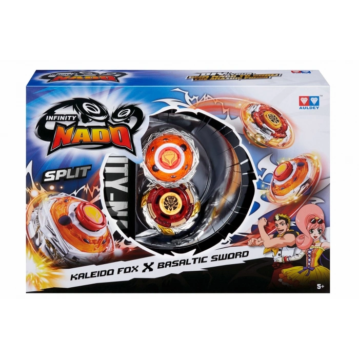 ÇOK SATAN Infinity Nado Split Metal 2´li Set Kaleido Fox  Basaltic Sword