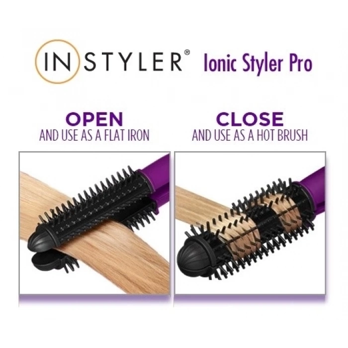 ÇOK SATAN Instyler Ionic Styler - İyonik Şekillendirici Saç Kıvrımlaştırıcı Ve Düzleştirici Tarak