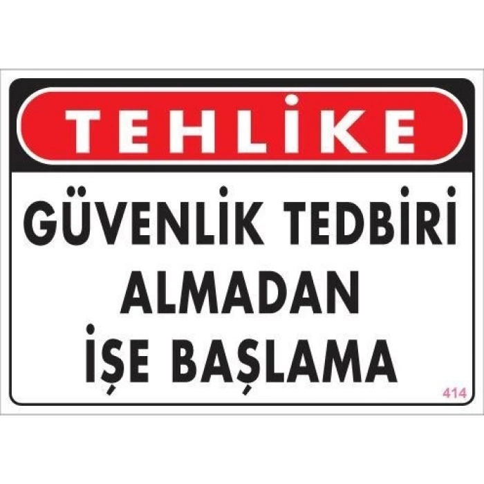 ÇOK SATAN İş Güvenliği Uyarı Levhası 25x35 KOD:414