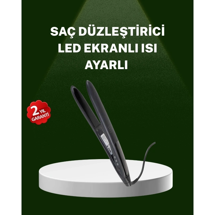 ÇOK SATAN Isı Ayarlı 2025 Titanyum Kaplama Seramik Plakalı Saç Düzleştirici A Kalite Orijinal