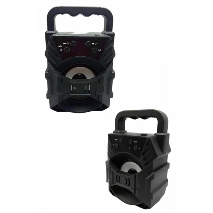 ÇOK SATAN Işıklı Bluetooth Hoparlör Ses Bombası Taşınabilir Yüksek Ses Kaliteli Radyo Özelliği