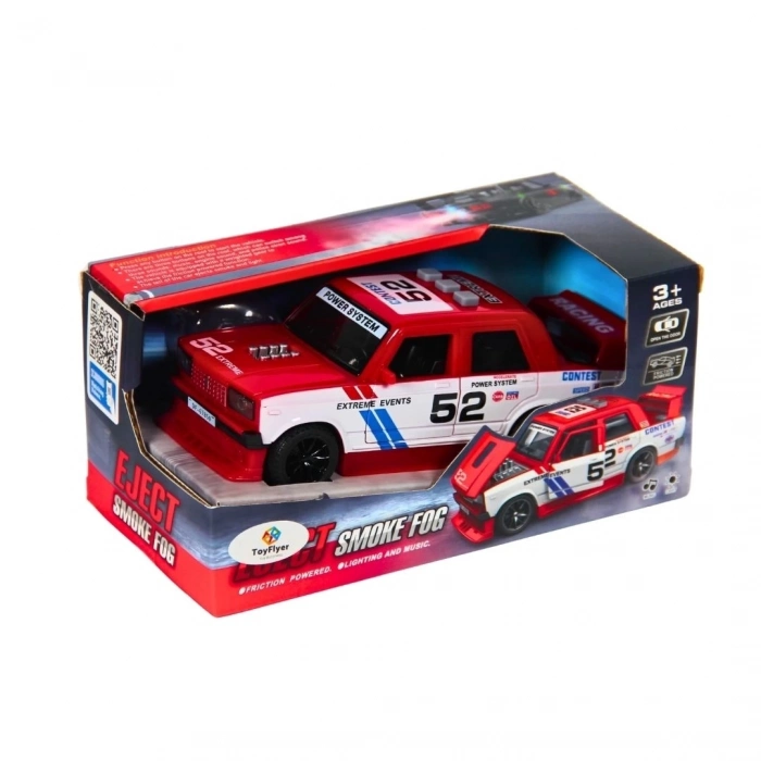 ÇOK SATAN Işıklı Sesli Duman Çıkaran Sürtmeli Modifiye Araba LDP-1A