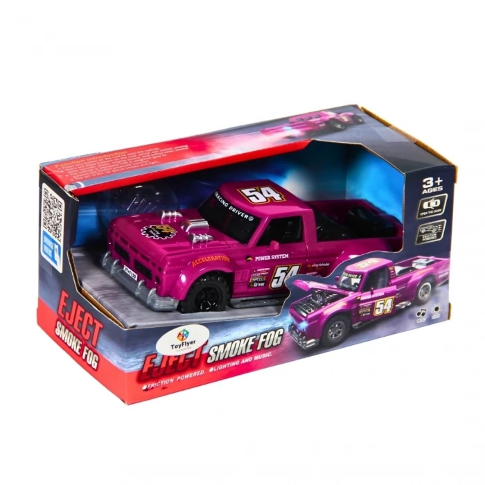 ÇOK SATAN Işıklı Sesli Duman Çıkaran Sürtmeli Pick Up FTP-1A