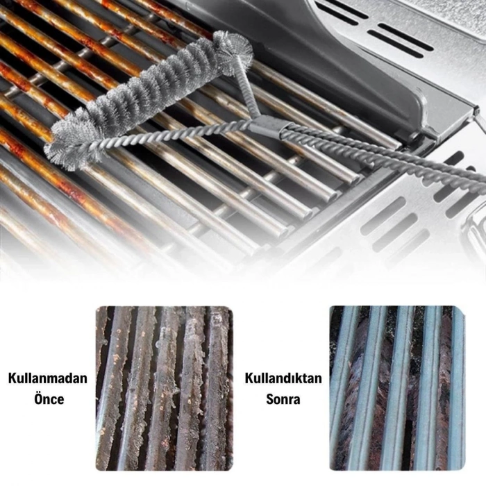 ÇOK SATAN Izgara Tel Temizlik Fırçası