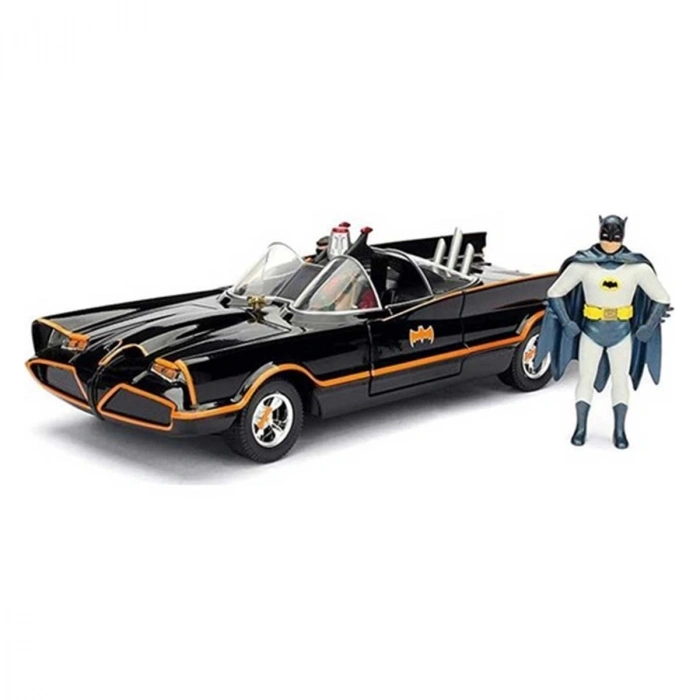 ÇOK SATAN Jada 1:24 Batman 1966 Classic Batmobile