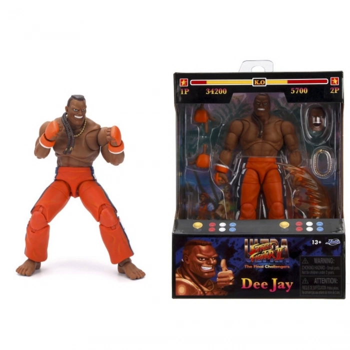 ÇOK SATAN Jada Street Fighter ll Dee Jay Figür