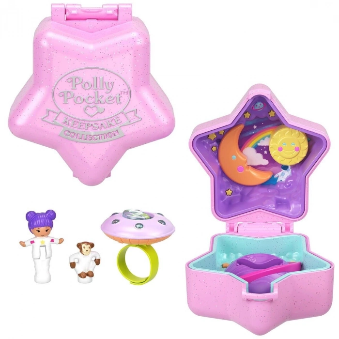 ÇOK SATAN JCB24 Polly Pocket Yüzük Kutusu Oyun Seti