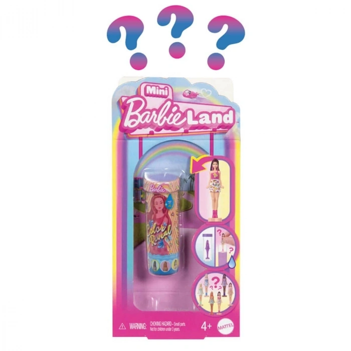 ÇOK SATAN JCR08 Mini Barbieland Color Reveal Sürpriz Bebek -1 adet fiyatıdır
