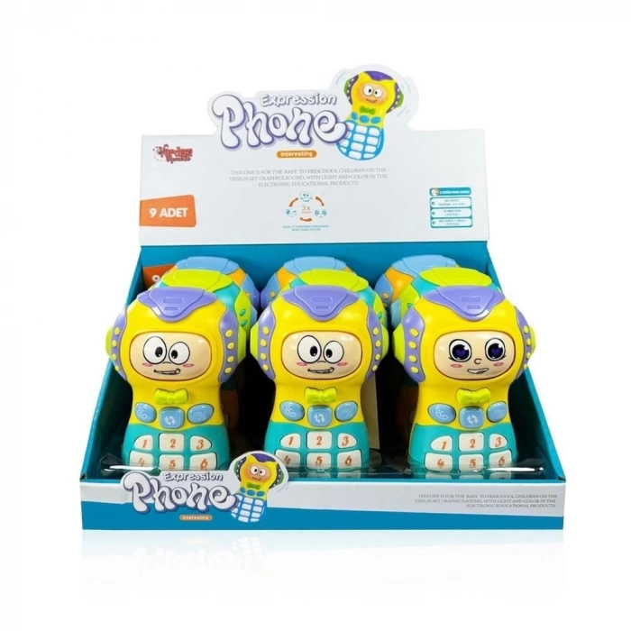 ÇOK SATAN JLG-855-40A IŞIKLI VE MÜZİKLİ CEP TELEFONU -VRD