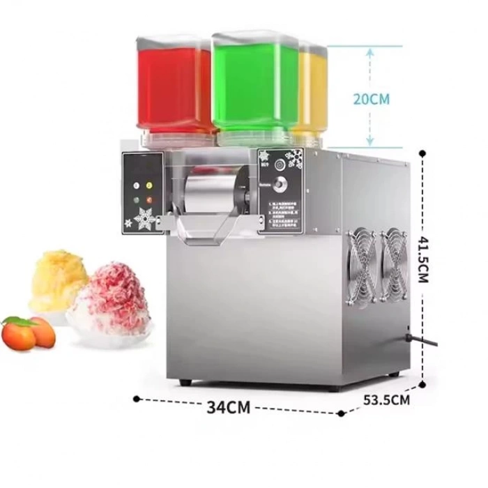 ÇOK SATAN Jwbetter Kokteyl - Milkshake - Buz Kar Yapma Makinesi Ticari Ac220v (zb-xbj124fz)