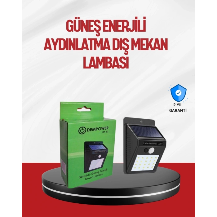 ÇOK SATAN Kablo Gerektirmeyen Güneş Enerjili Dış Mekan Işık – Bahçe ve Koridor Aydınlatması