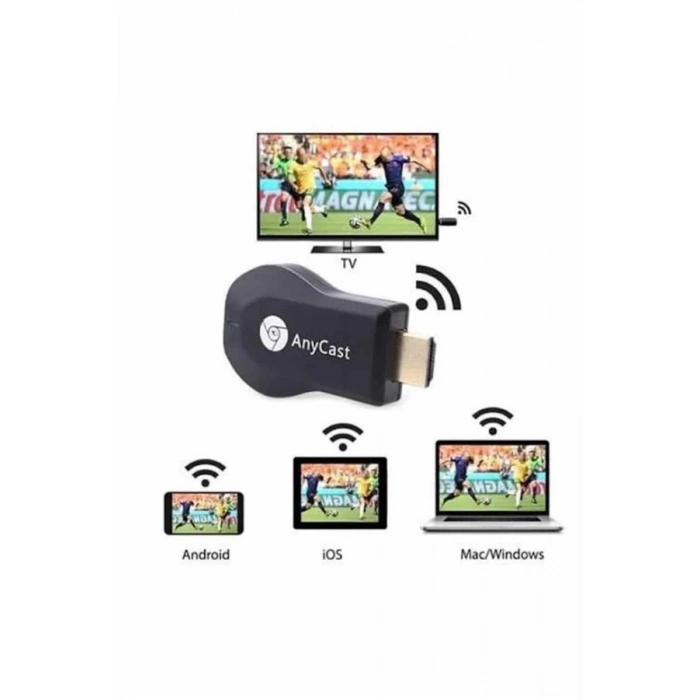 ÇOK SATAN Kablosuz HDMI Wifi Görüntü Aktarıcı Tüm Cihazlara Uyumlu