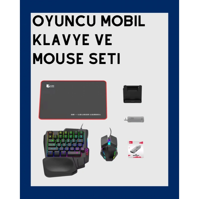 ÇOK SATAN Kablosuz Mobil Oyun Kiti – 5 Parça Tam Set