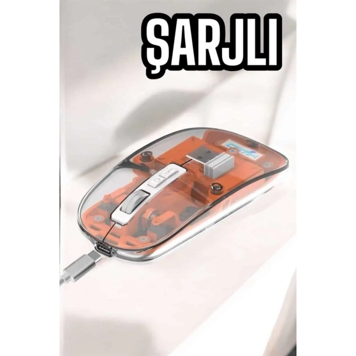 ÇOK SATAN Kablosuz Mouse Fare 5.0 Bluetooth Bağlantılı USB Girişli