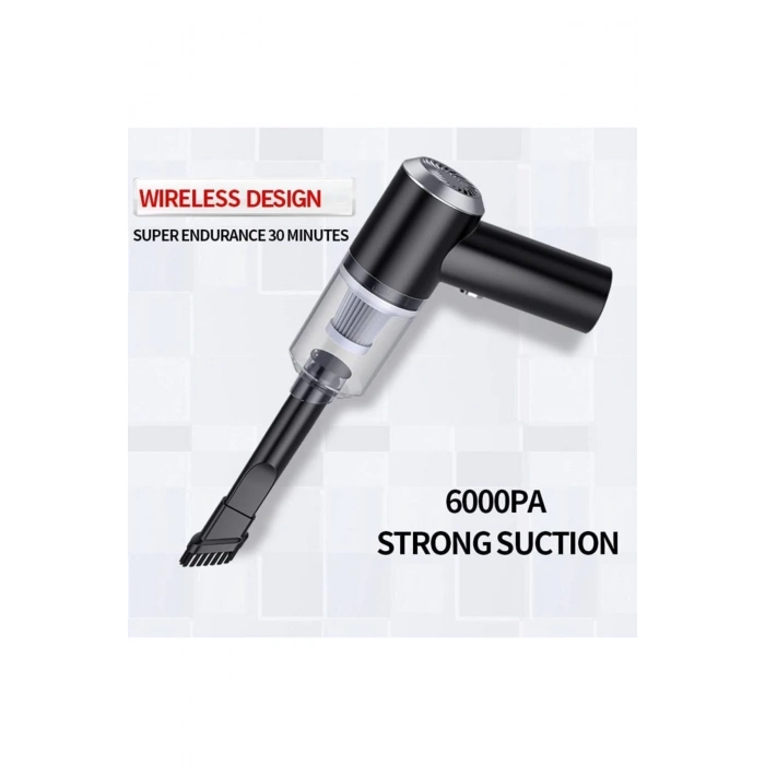 ÇOK SATAN Kablosuz Şarjlı Elektrikli Süpürge Elde Taşınabilir Ev - 3-in-1 El Araba Süpürgesi