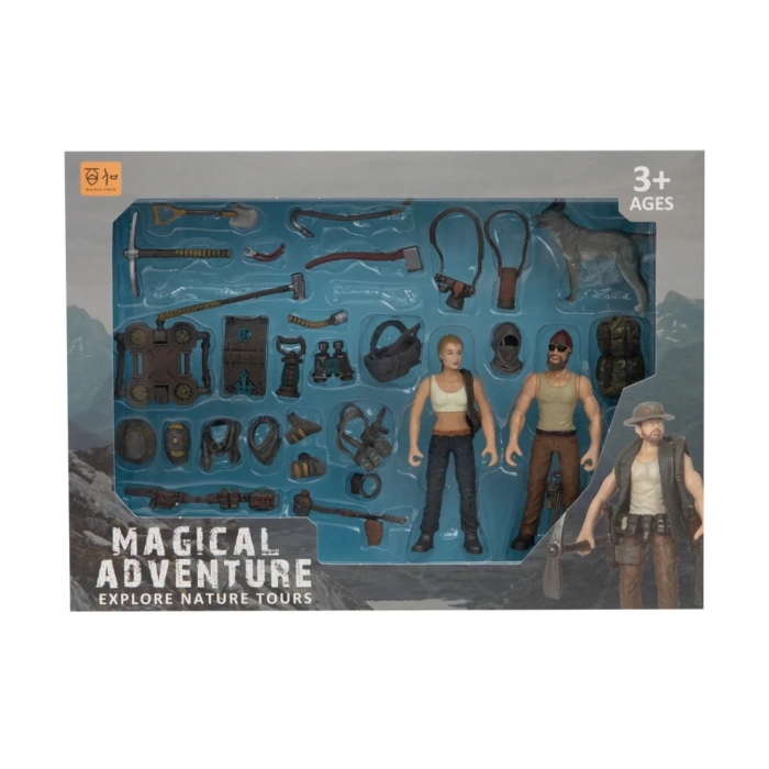 ÇOK SATAN Kadın Erkek Figürlü ve Aksesuarlı Komando Seti