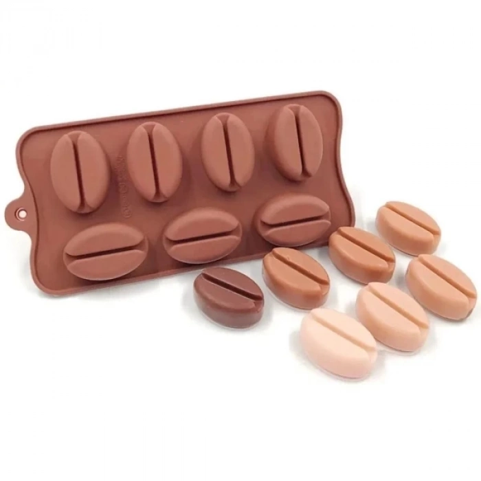 ÇOK SATAN Kahve Çekirdeği Şekilli Silikon Kalıp