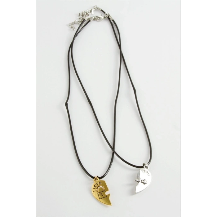 ÇOK SATAN Kalp Arkadaşlık Kolyesi (Çift Kolye)