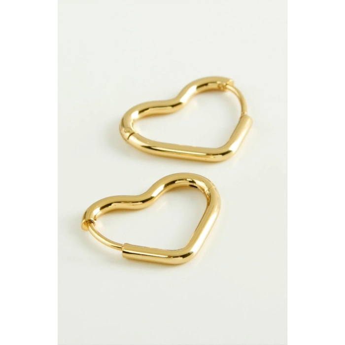 ÇOK SATAN Kalp Çelik Küpe