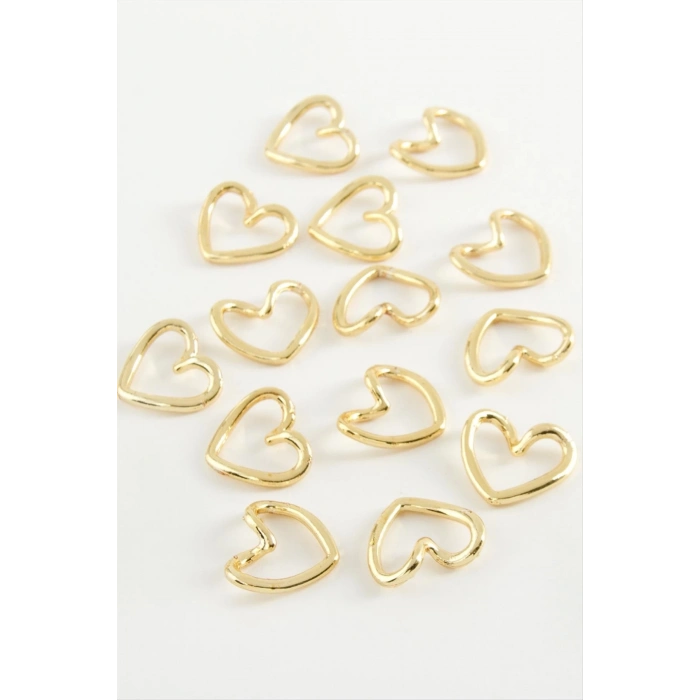 ÇOK SATAN Kalp Metal Bileklik ve Kolye Ucu Aparatı 1 Adet