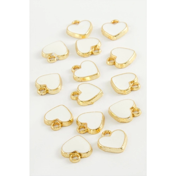 ÇOK SATAN Kalp Mineli Bileklik ve Kolye Ucu Aparatı 1 Adet