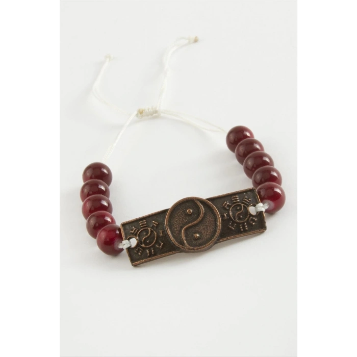 ÇOK SATAN Karışık Aparatlı Cam Taş Makrome Örgü İp Bileklik