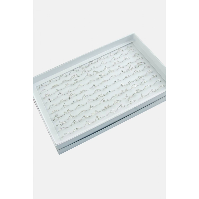 ÇOK SATAN Karışık Lüx Çelik Eklem Yüzük 1 Adet