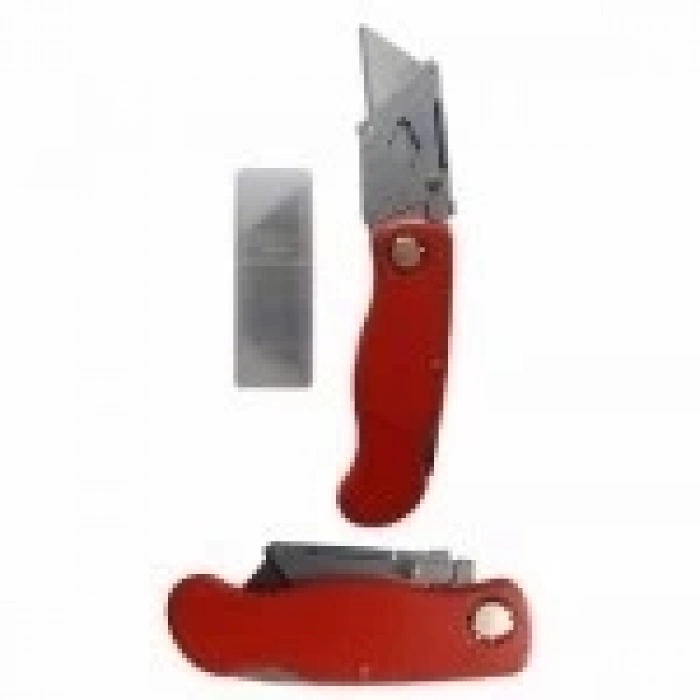 ÇOK SATAN Katlanabilir Halıfleks Maket Bıçağı Üçgen Uçlu Falçata