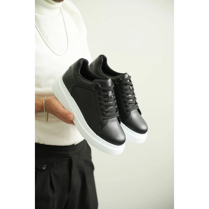 ÇOK SATAN KB-B2 Kuback Siyah Cilt Günlük Erkek Ayakkabı