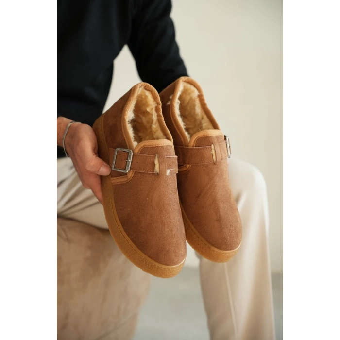 ÇOK SATAN KB-KX1 Kuback Taba Kürklü Günlük Erkek Ayakkabı