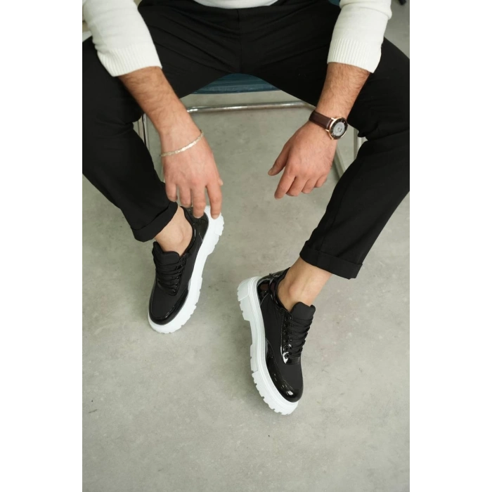 ÇOK SATAN KB-X201 Kuback Siyah Rugan Paraşüt Günlük Erkek Ayakkabı