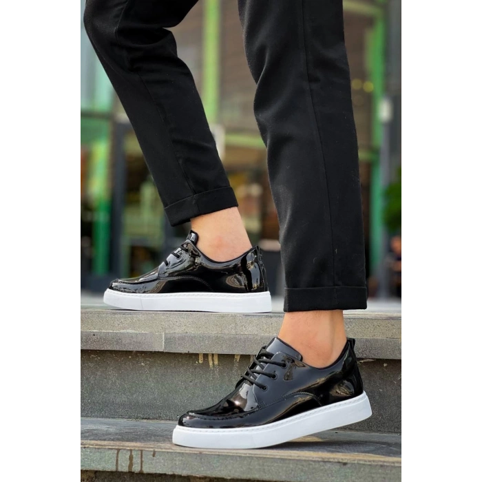 ÇOK SATAN KB-X5 Kuback Siyah Rugan Günlük Erkek Ayakkabı