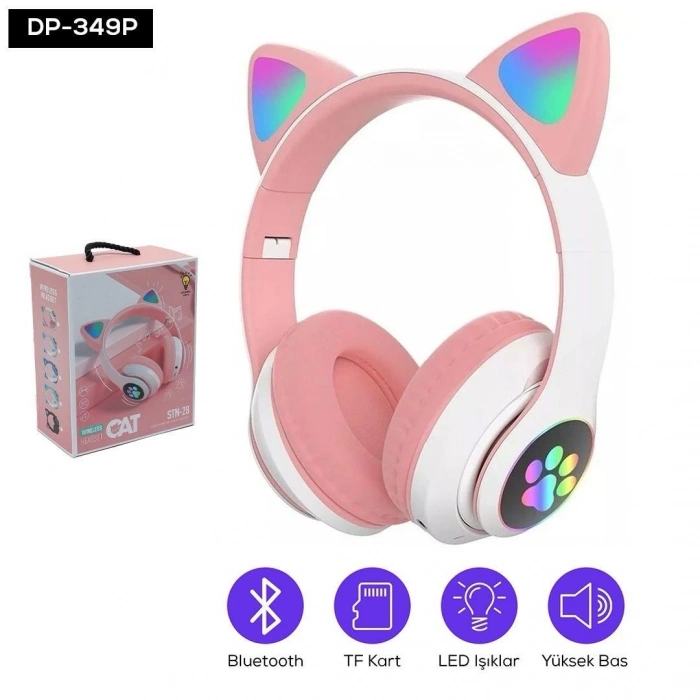 ÇOK SATAN Kedi Figurlu Kulaklık