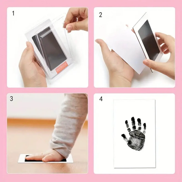 ÇOK SATAN Kedi Köpek Pati İzi Fotoğraf Çerçevesi Seti