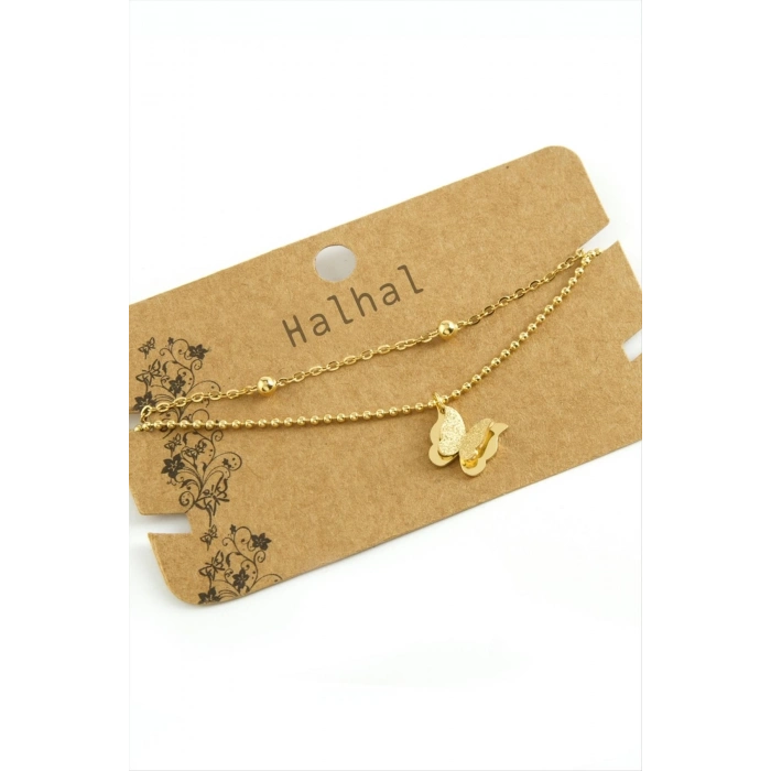 ÇOK SATAN Kelebek Lüks Çelik Halhal