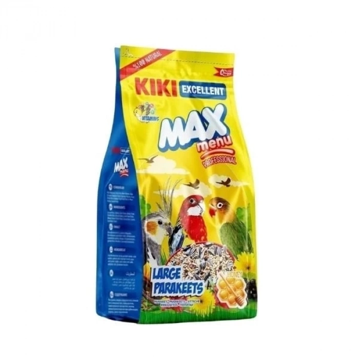 ÇOK SATAN Kiki Excellent Max Menu Ballı Büyük Pareket Kuş Yemi 500 Gr