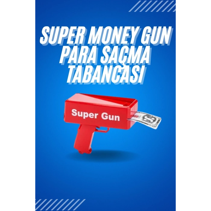 ÇOK SATAN Kırmızı Çocuklara Özel Para Fırlatma Makinesi Para Saçma Tabancası
