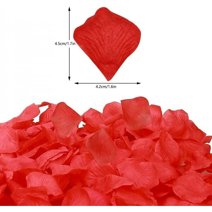ÇOK SATAN Kırmızı Renk Gül Yaprağı – 10 Paket 1000 Adet