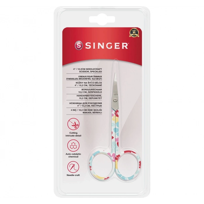 ÇOK SATAN Kıvrık Uçlu Renkli Nakış Makası (4)