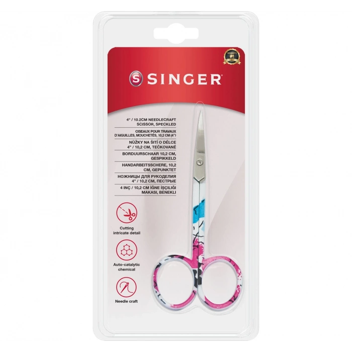 ÇOK SATAN Kıvrık Uçlu Renkli Nakış Makası (4)