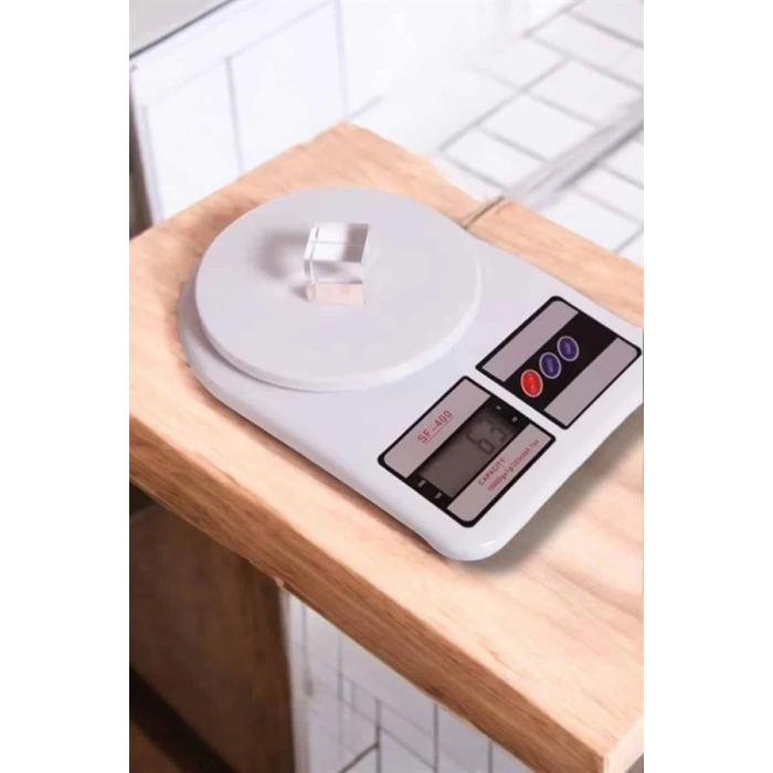 ÇOK SATAN Kompakt Tasarım ve Tek Tuşla Sıfırlama Özelliğiyle Kullanımı Kolay Mutfak Tartısı