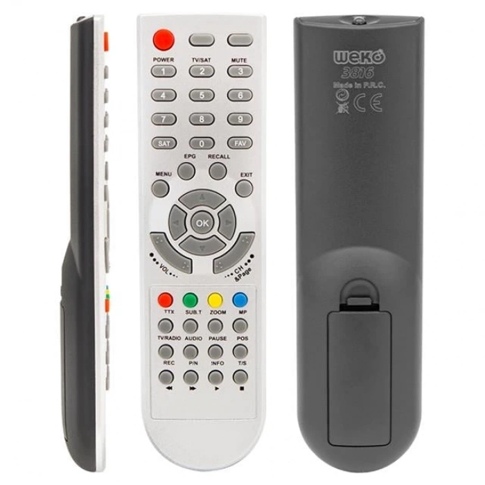 ÇOK SATAN Korax X700-x750 Kayıtlı Uydu Alıcı Kumandası