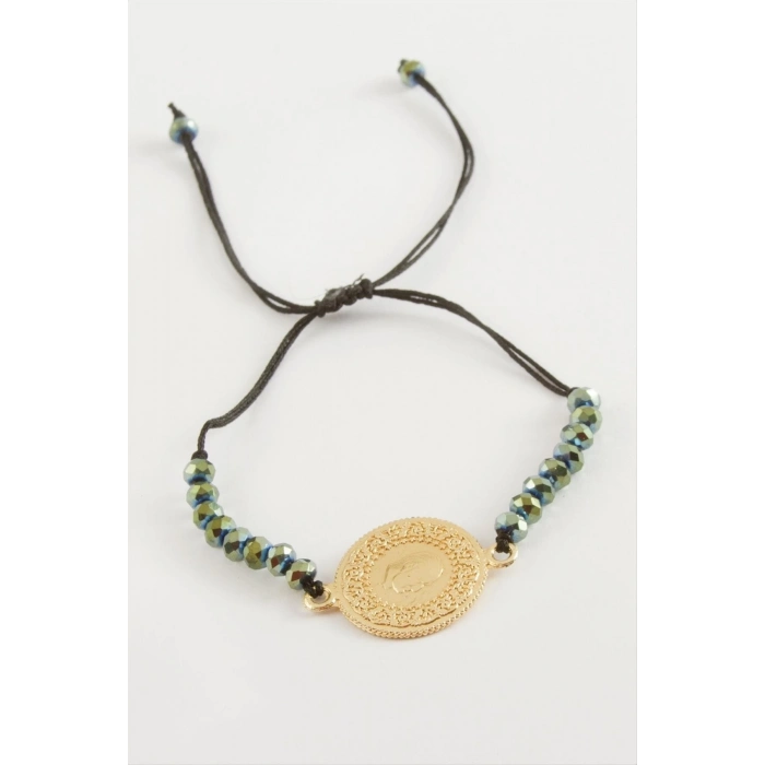 ÇOK SATAN Kristal Çeyrek Bileklik