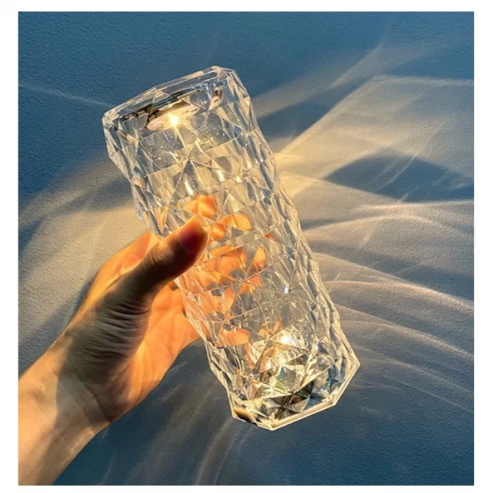 ÇOK SATAN Kristal LED Kumandalı Ve Dokunmatik Masa Lambası