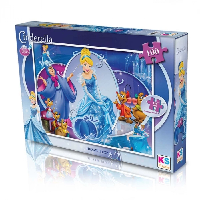 ÇOK SATAN KS Cinderella 100 Parça Puzzle